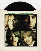 THE BEATLES Back In The U.S.S.R. Vinyl Record 7 Inch Parlophone 1976.